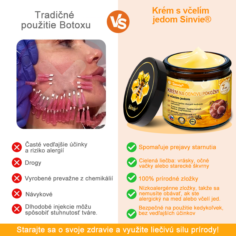 ☁️☁️☁️Sinvie® regeneračný krém s včelím jedom | 50 ml | Odporúčaný Slovenskou dermatovenerologickou spoločnosťou